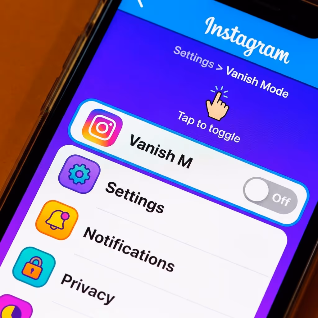 How to Turn Off Vanish Mode on Instagram